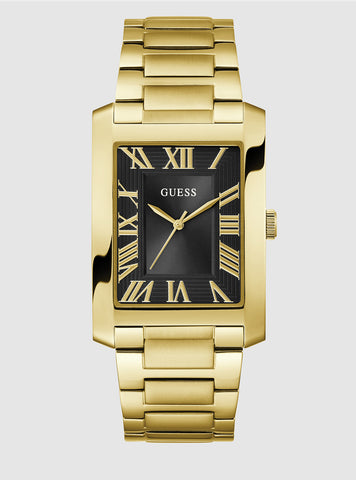 GUESS Accessories Gold Clyde Watch GW0896G2 Front View