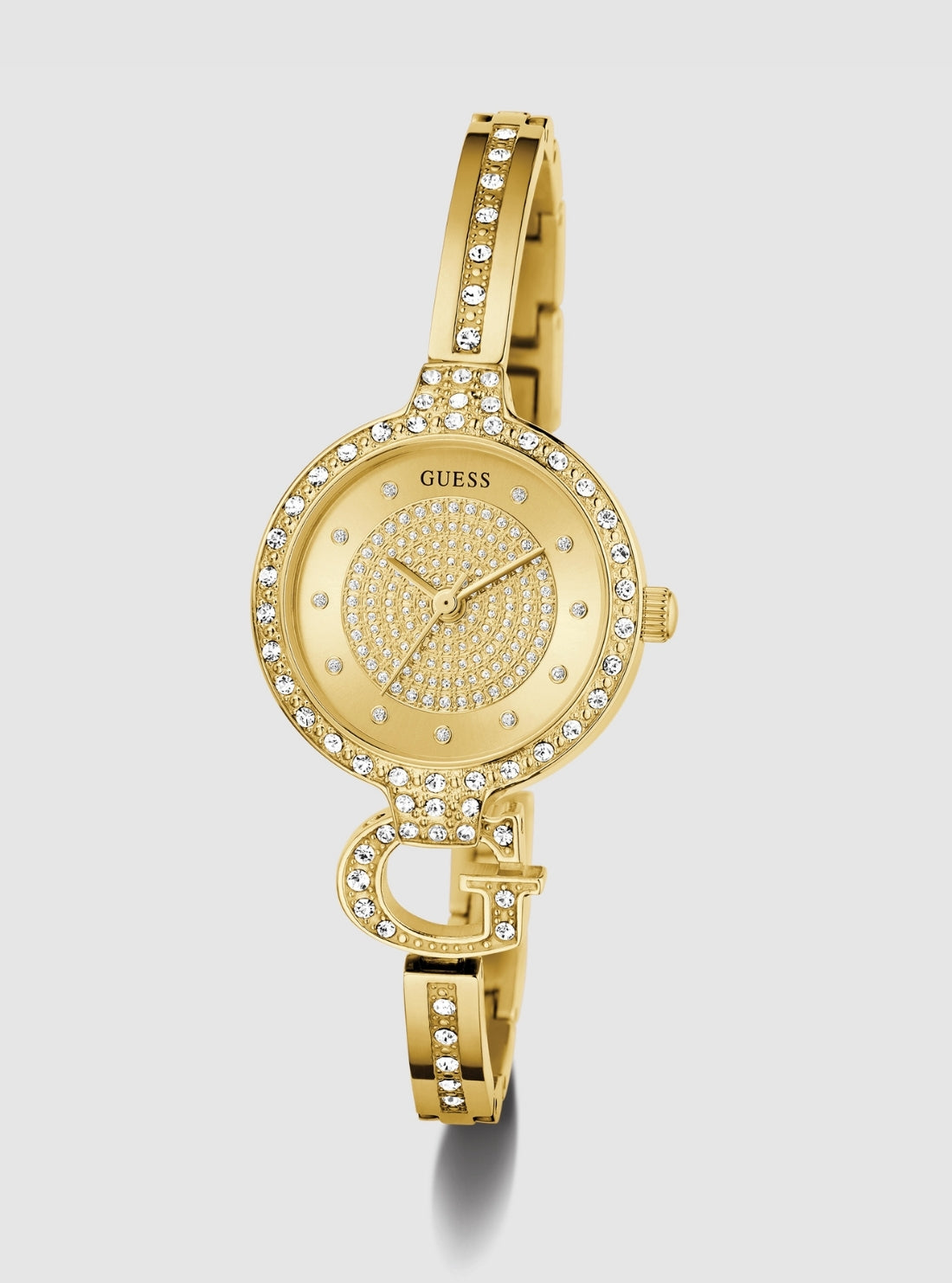GUESS Accessories Gold Giselle Glitz Watch GW0929L2 Front View_2