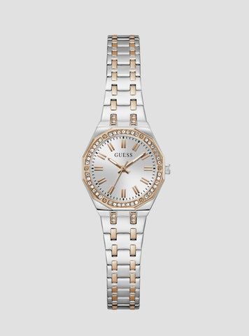 GUESS Accessories Silver Rose Gold Pixie Watch GW0931L5 Front View