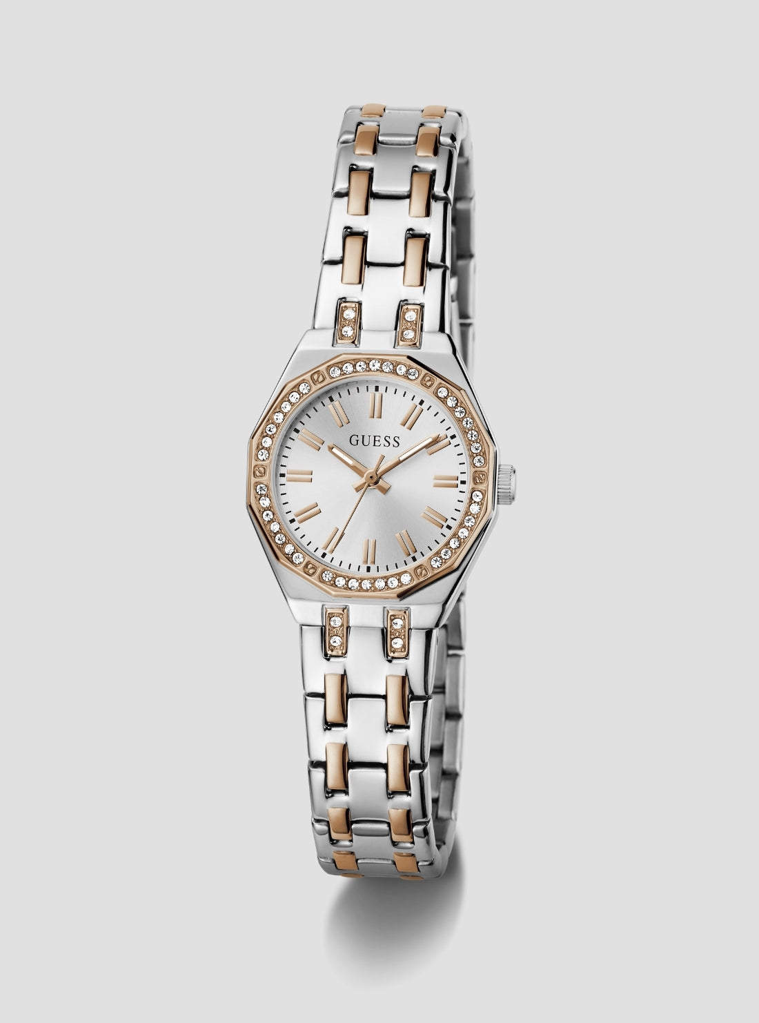 GUESS Accessories Silver Rose Gold Pixie Watch GW0931L5 Front View_2