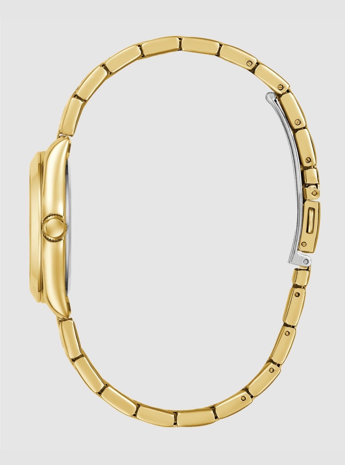 GUESS Accessories Gold Alice White Dial Watch GW0934L2 Side View