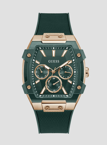 GUESS Womens Green Phoenix Watch GW0956G6 Front View