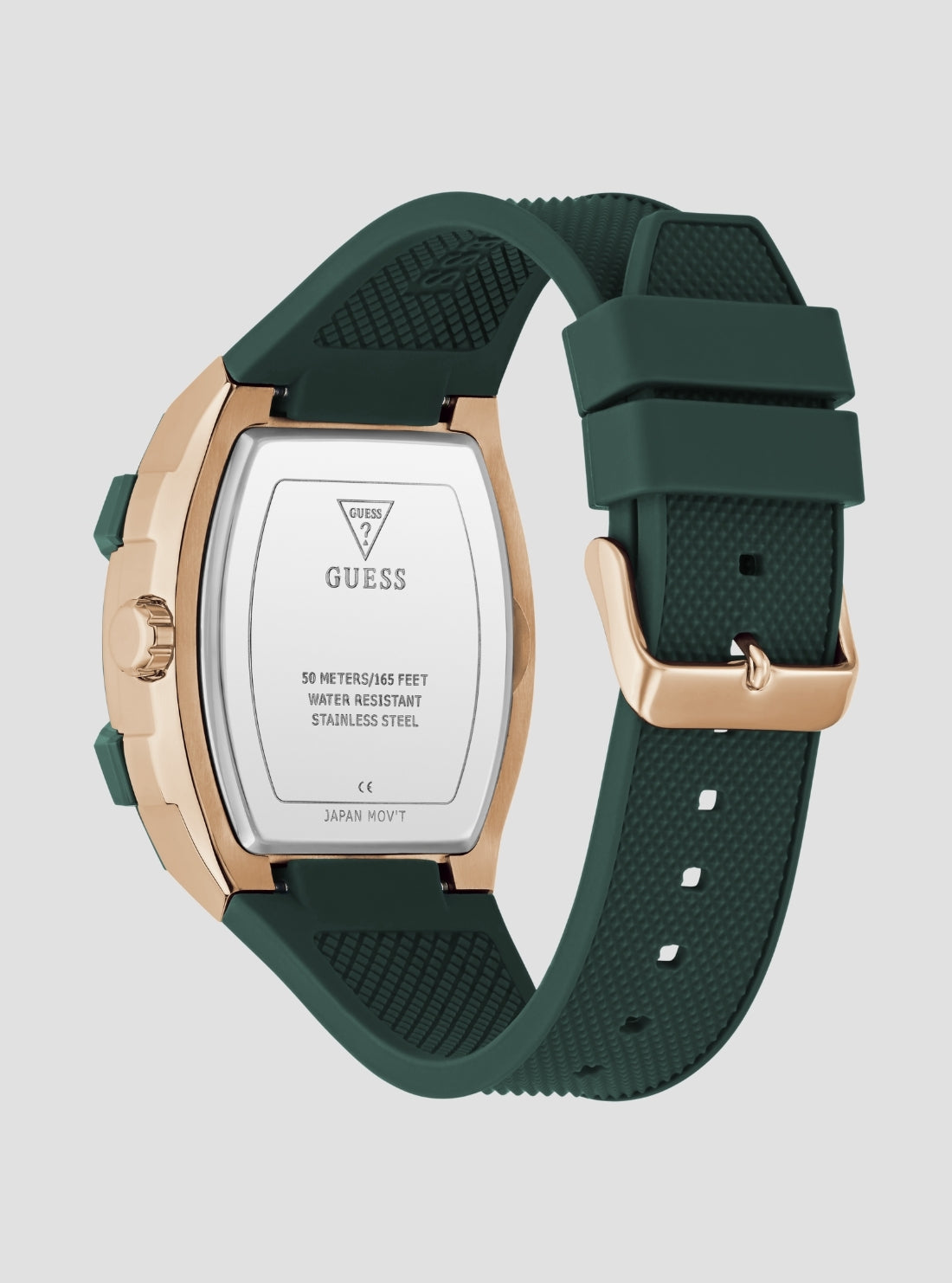 GUESS Womens Green Phoenix Watch GW0956G6 Back View