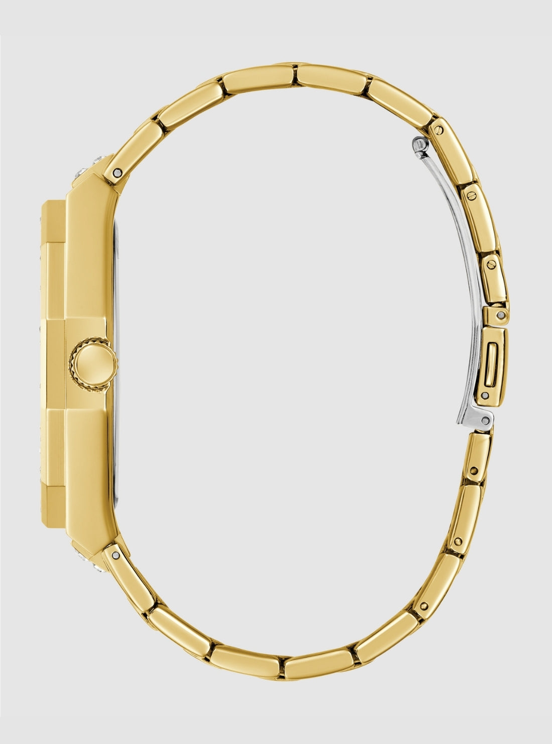 GUESS Accessories Gold Kryptonite Glitz Watch GW0960G2 Side View