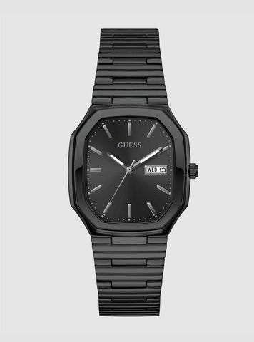 GUESS Accessories Black Oliver Watch GW0978G4 Front View