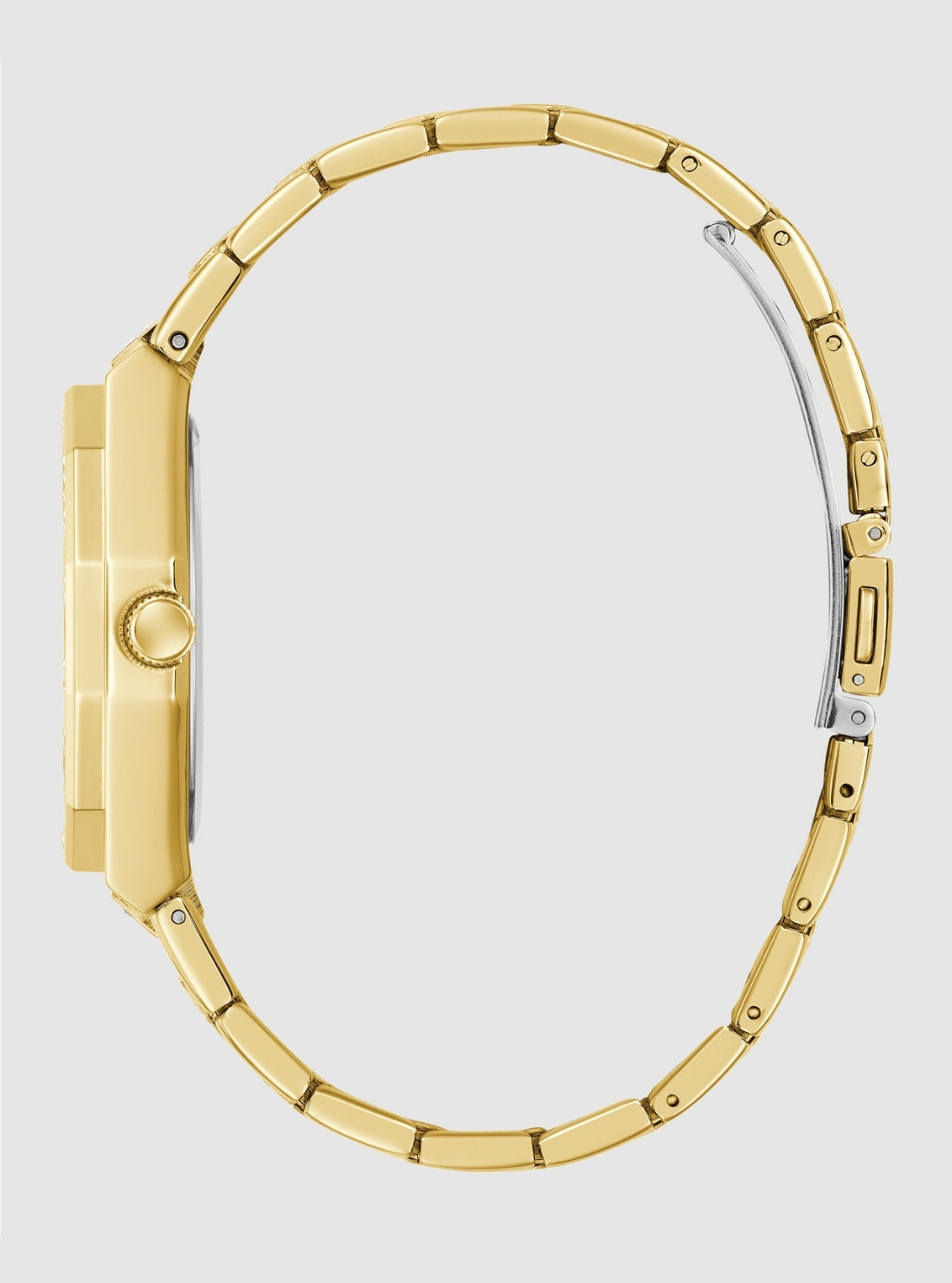 GUESS Accessories Gold Quinn Watch GW0988L2 Side View