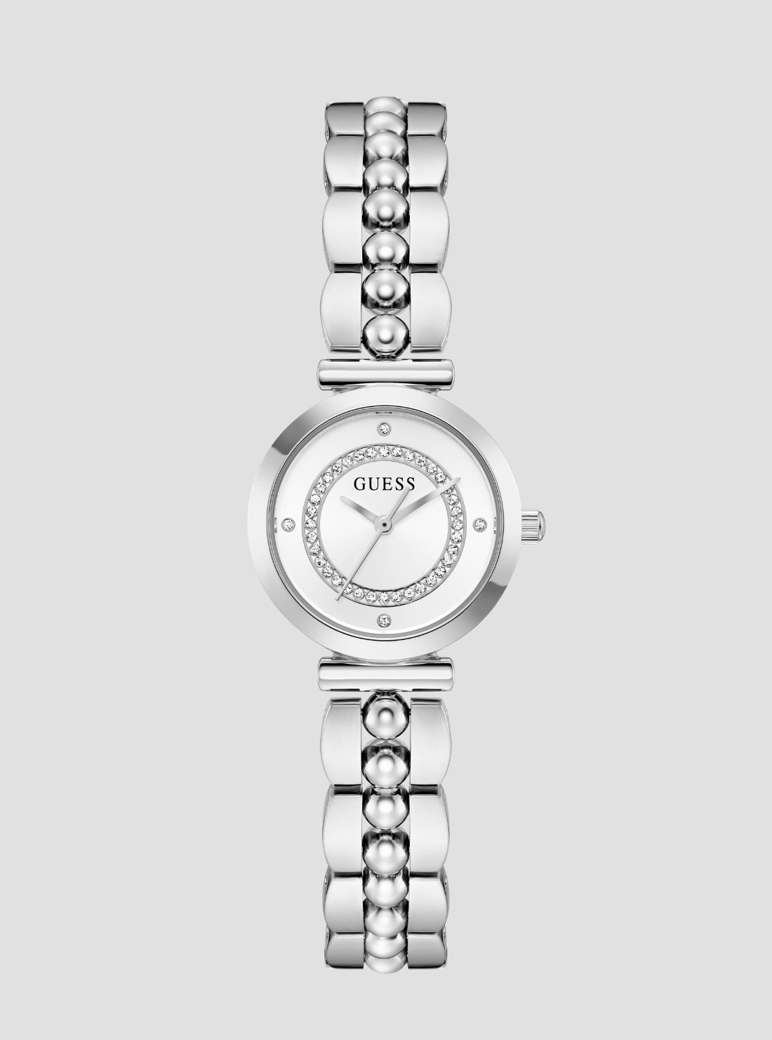 GUESS Accessories Silver Leena Watch GW0994L1 Front View