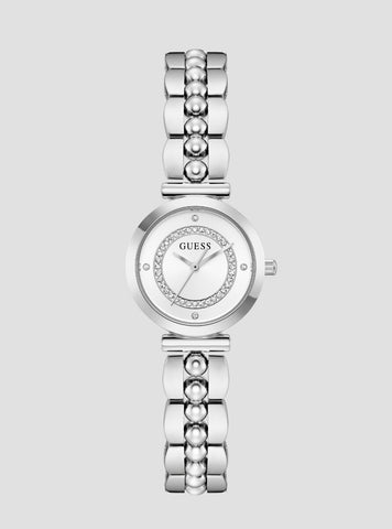 GUESS Accessories Silver Leena Watch GW0994L1 Front View