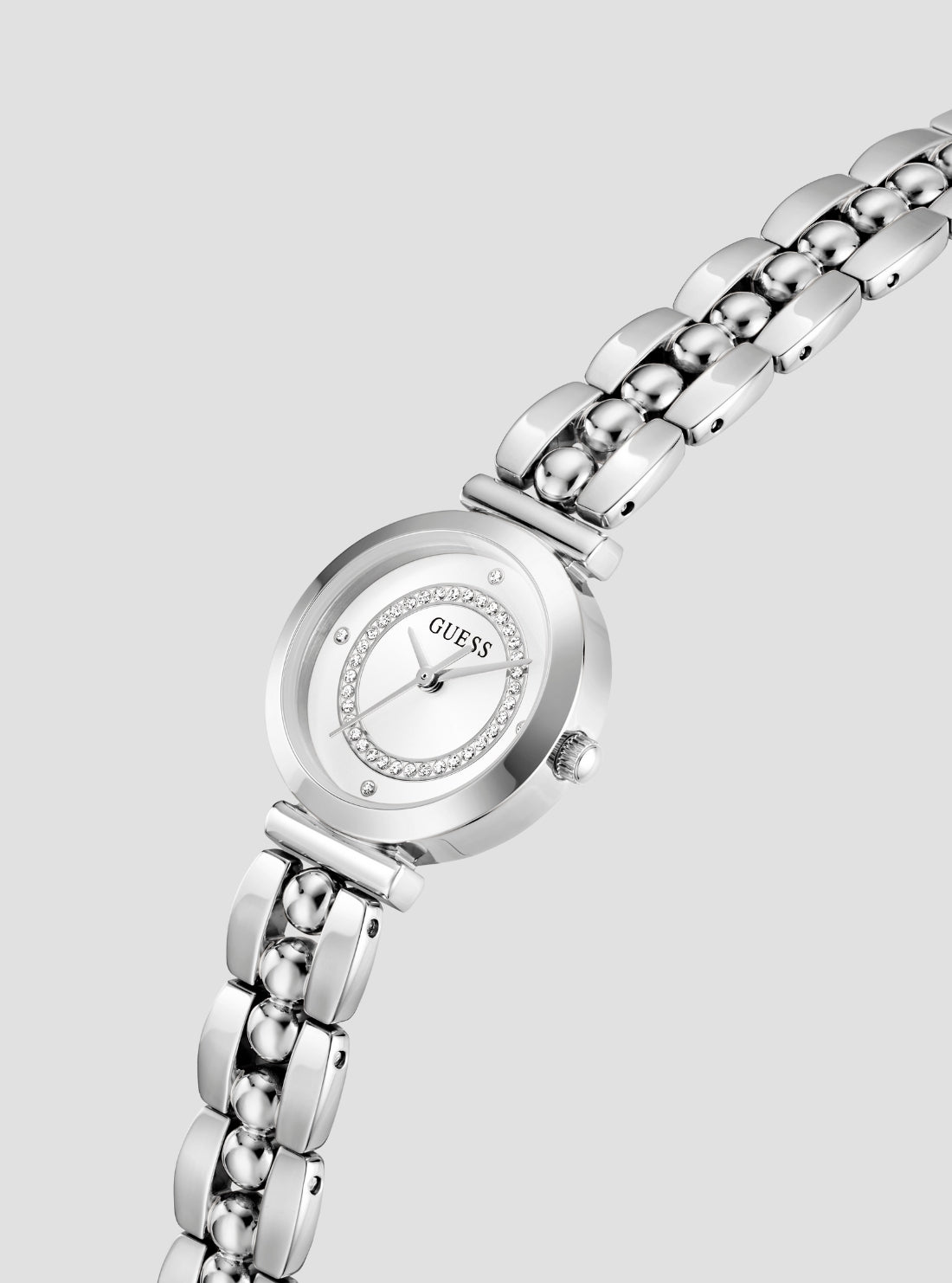 GUESS Accessories Silver Leena Watch GW0994L1 Side View