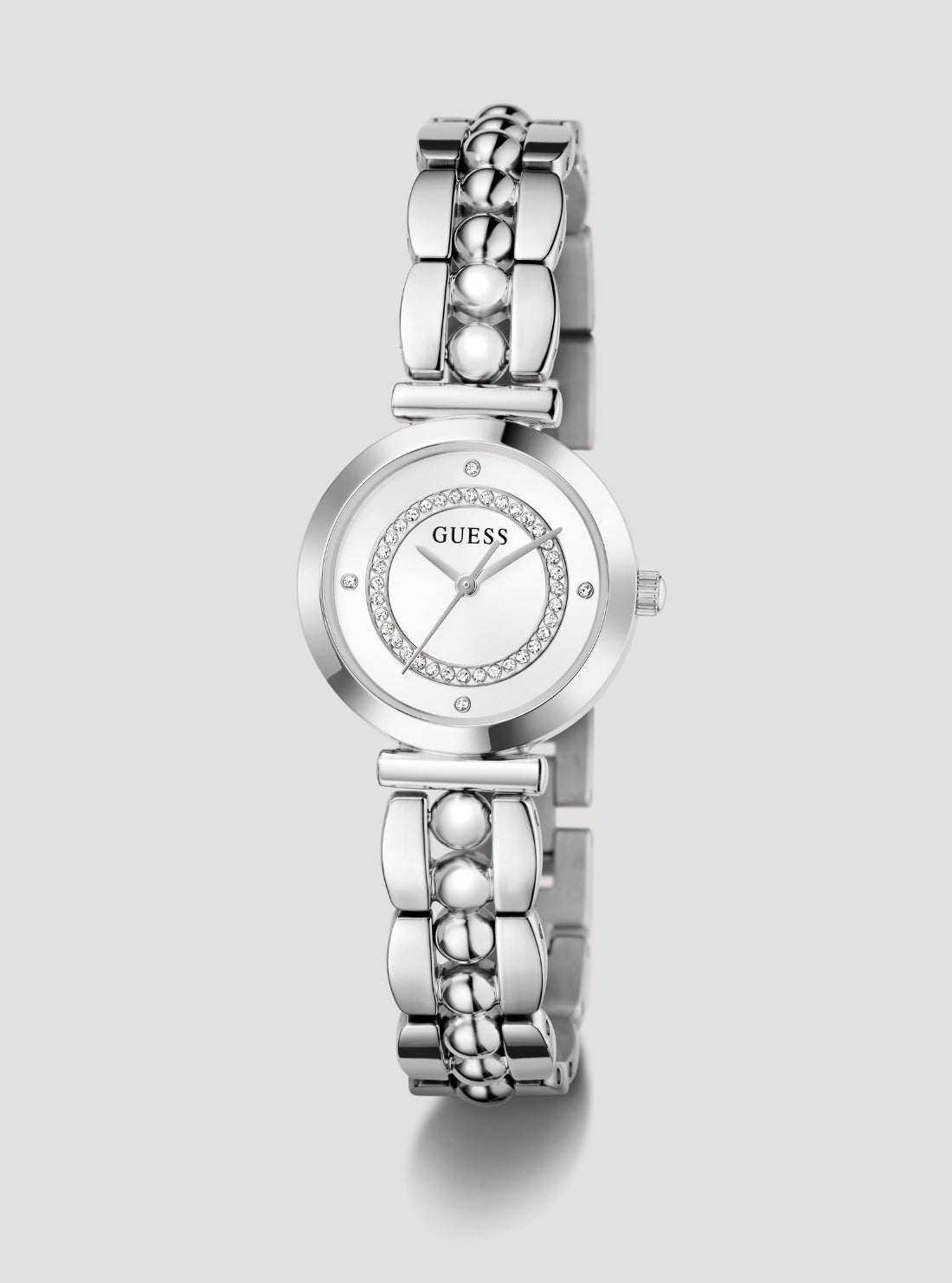 GUESS Accessories Silver Leena Watch GW0994L1  Front Side View