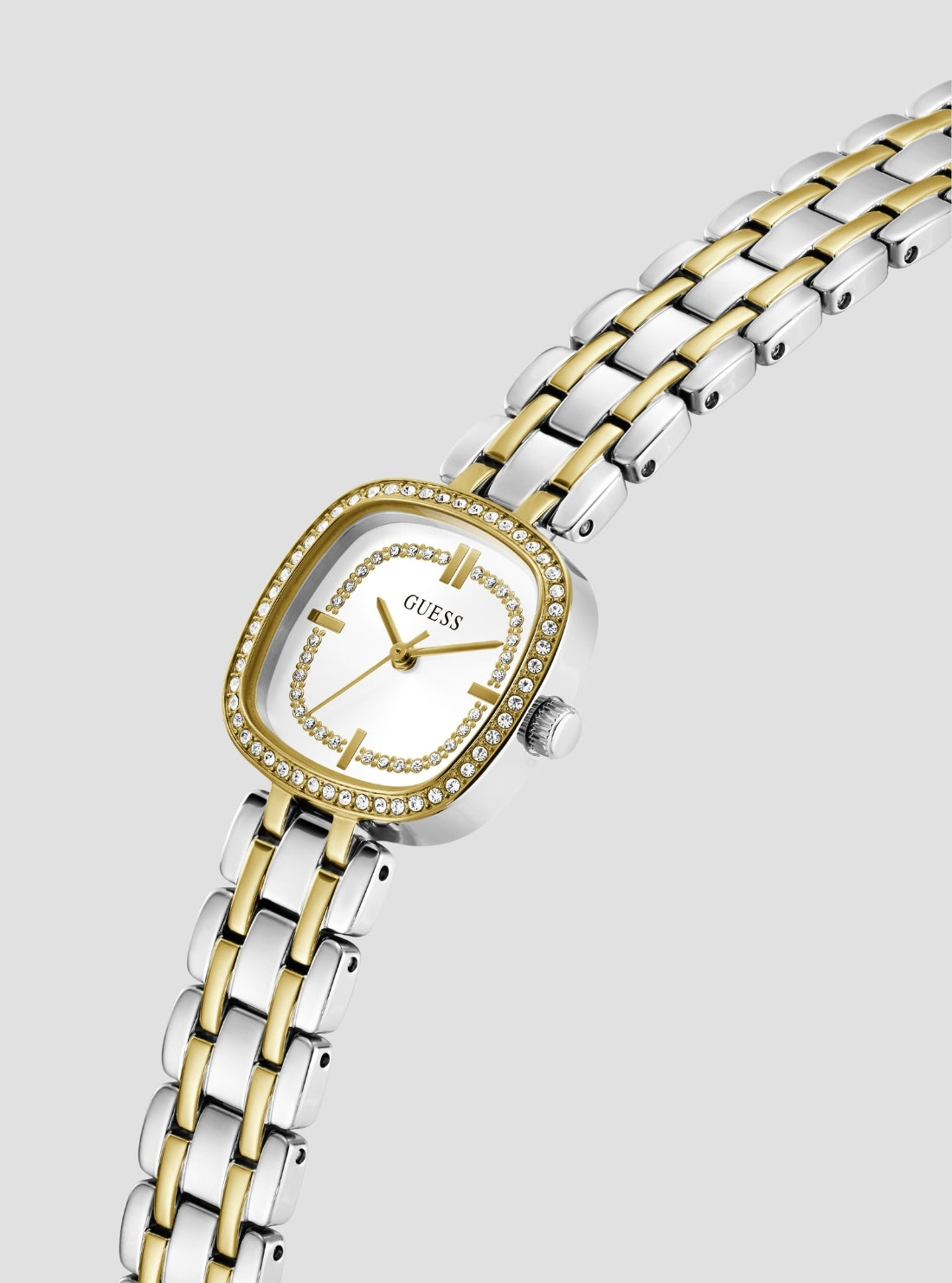 GUESS Accessories Silver Gold Hazel Watch GW1018L3 Side View