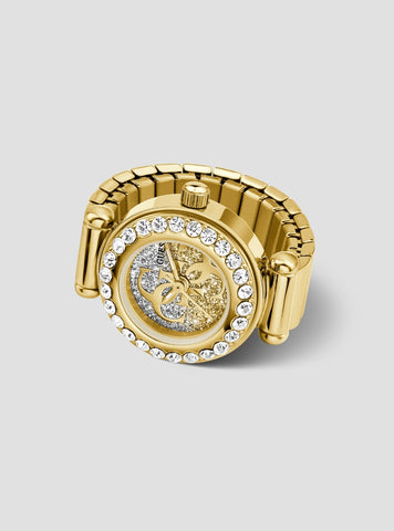 GUESS Accessories Gold Anna Watch GW1022L2 Front View