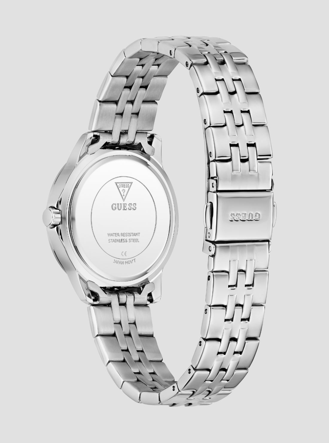 GUESS Accessories Silver Colette Watch GW1027L1 Back View