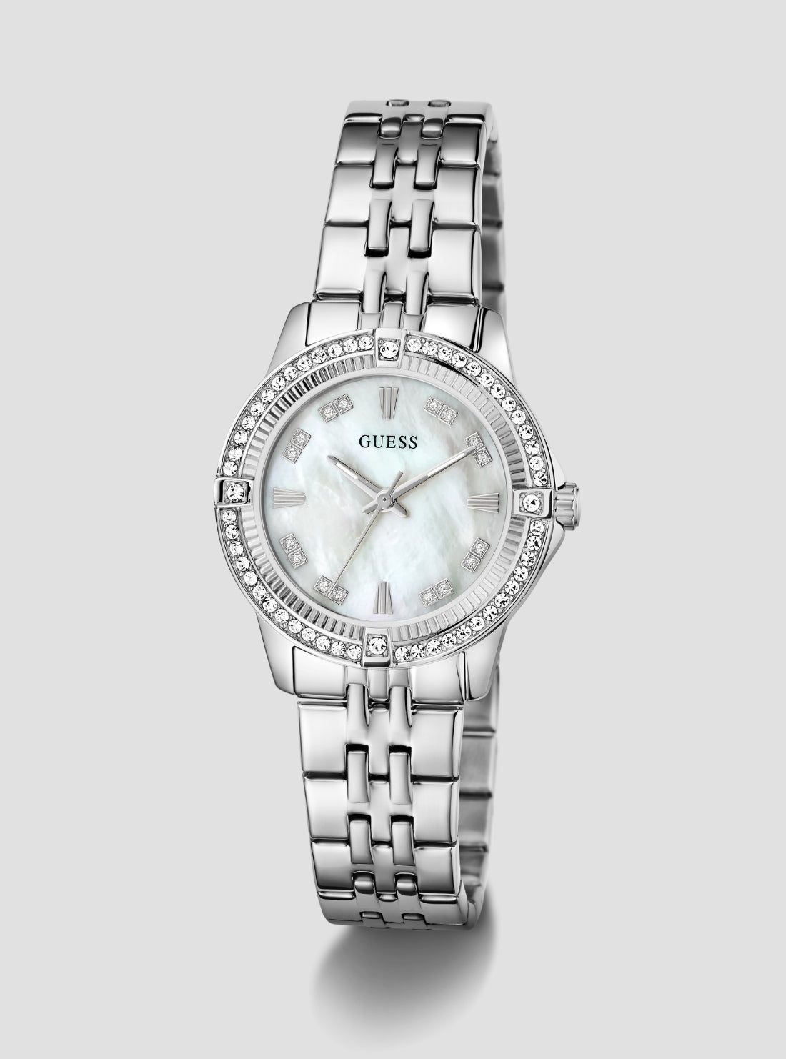 GUESS Accessories Silver Colette Watch GW1027L1 Front View_2