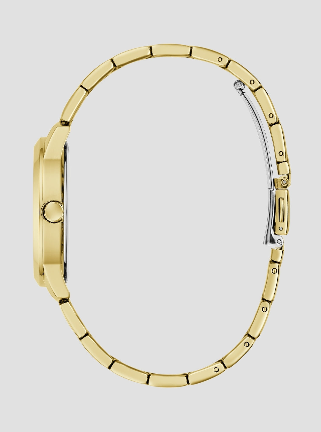 GUESS Accessories Gold Winni Green Dial Watch GW1028L2 Side View