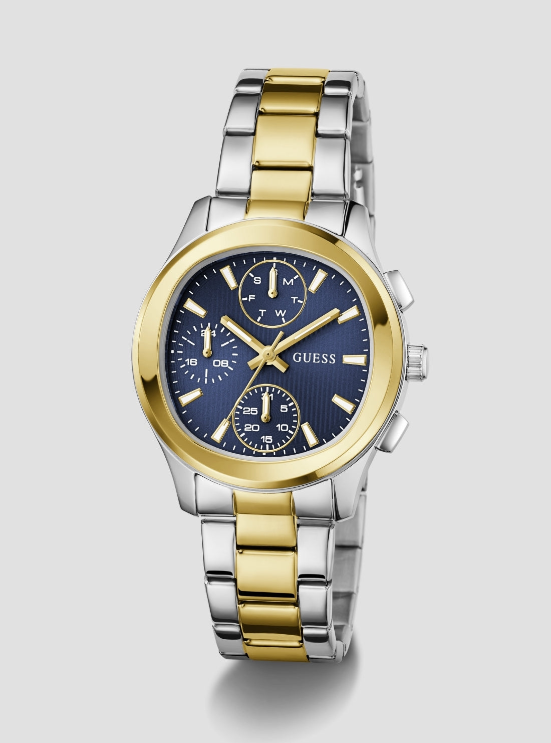 時計　GUESS GUESS Mens Black Gold Tone Multi-function Watch - U1132G1 | GUESS