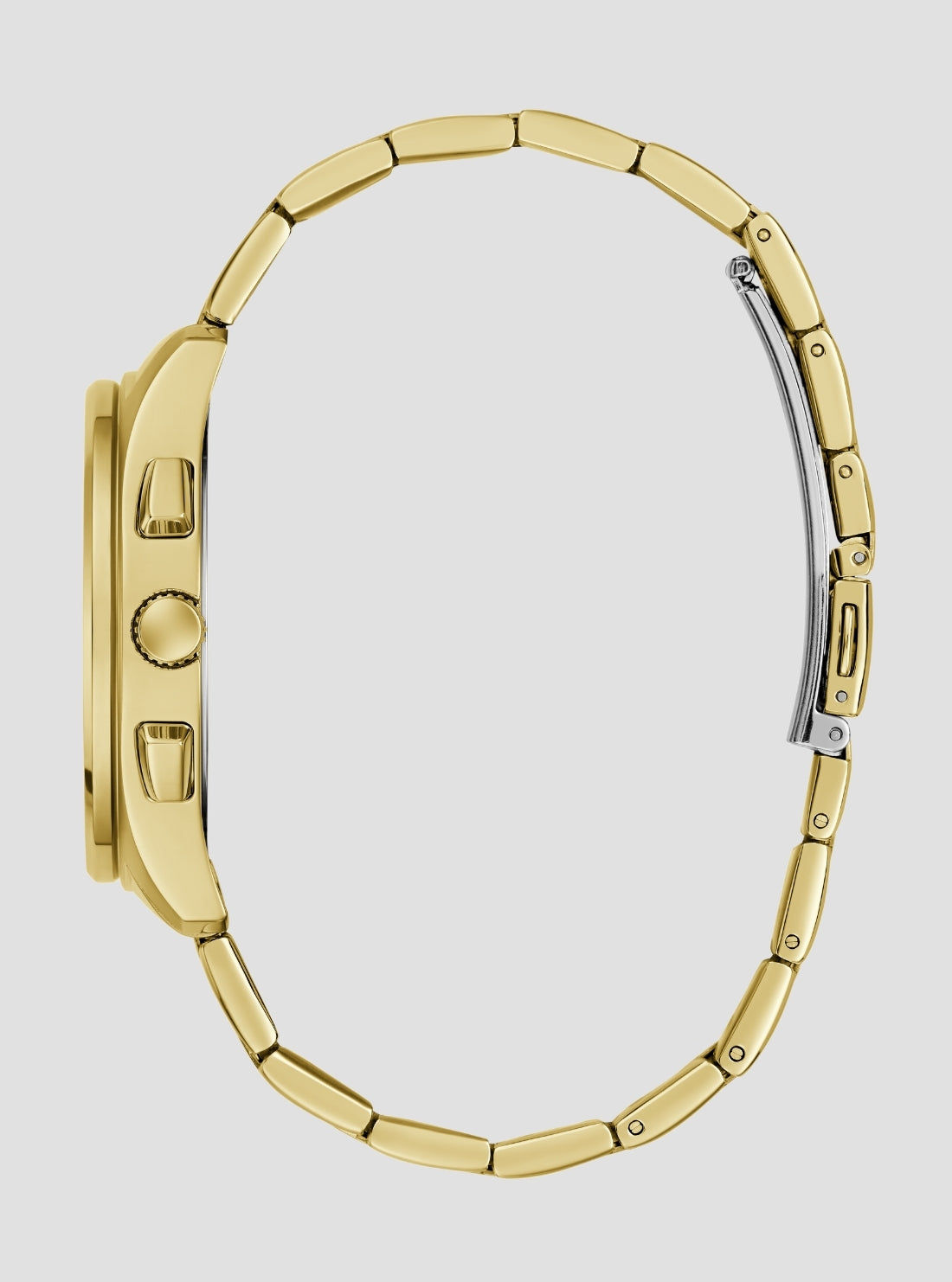 GUESS Accessories Gold Palmer Blue Dial Watch GW1048G2 Side View