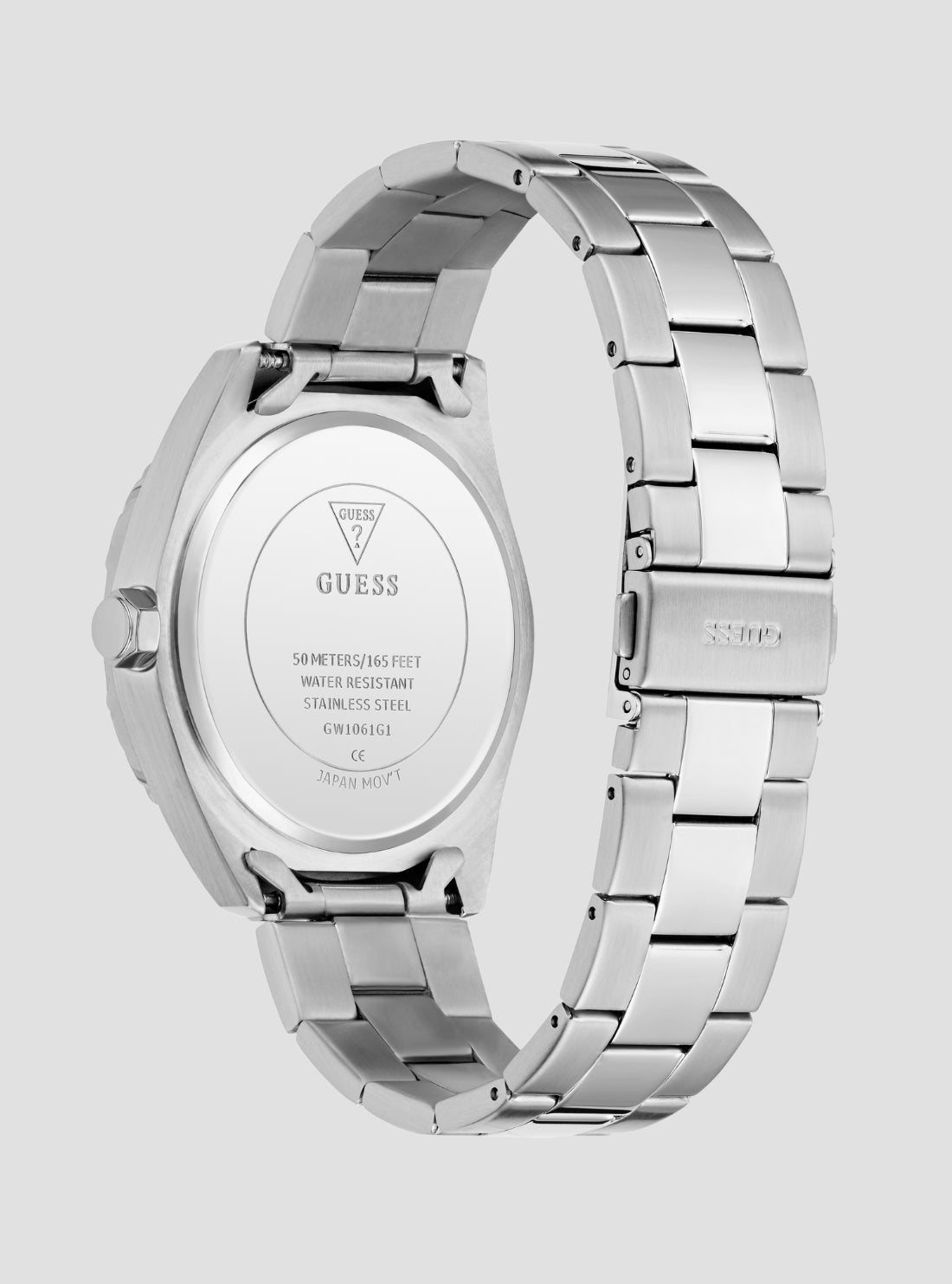 Guess GW1061G1 Silver Velocity Green Dial Watch CASIO Guess GW1061G1 Silver Velocity Green Dial Watch CASIO
