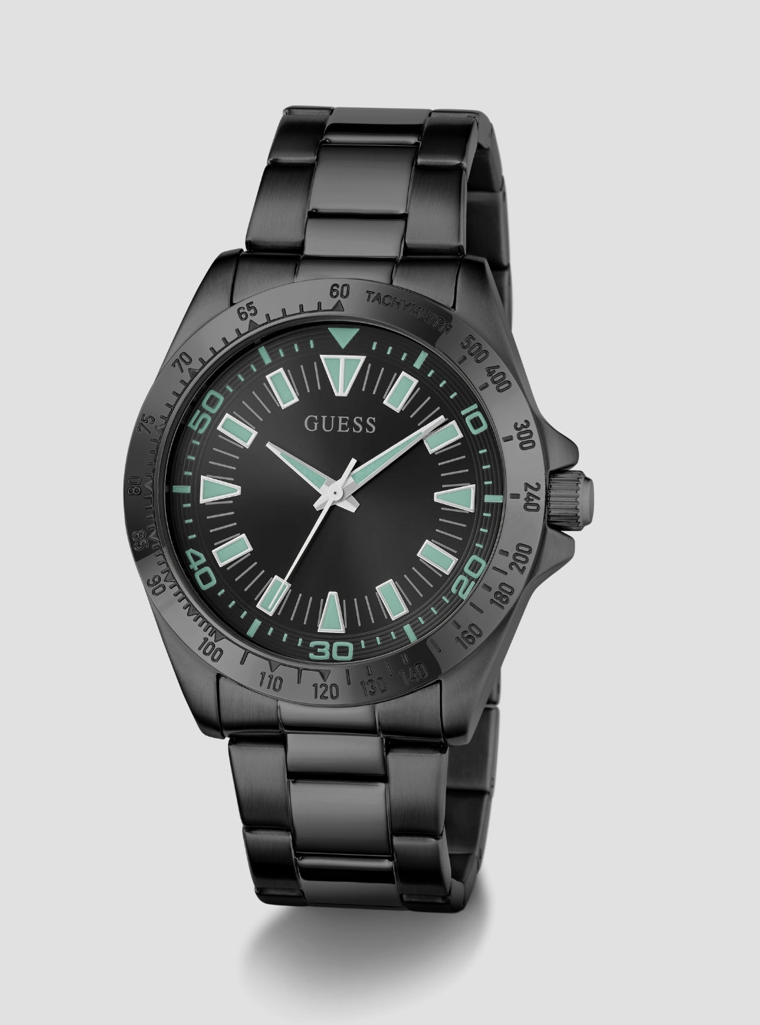 GUESS Accessories Black Neo Watch GW1064G3 Front Side View