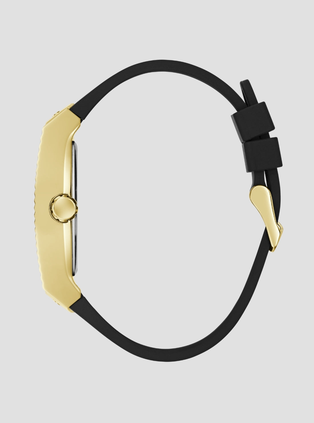GUESS Accessories Black Gold Phoenix Watch GW1066G2 Side View