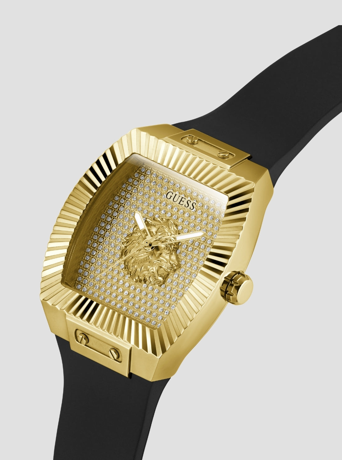 GUESS Accessories Black Gold Phoenix Watch GW1066G2 Side View_2