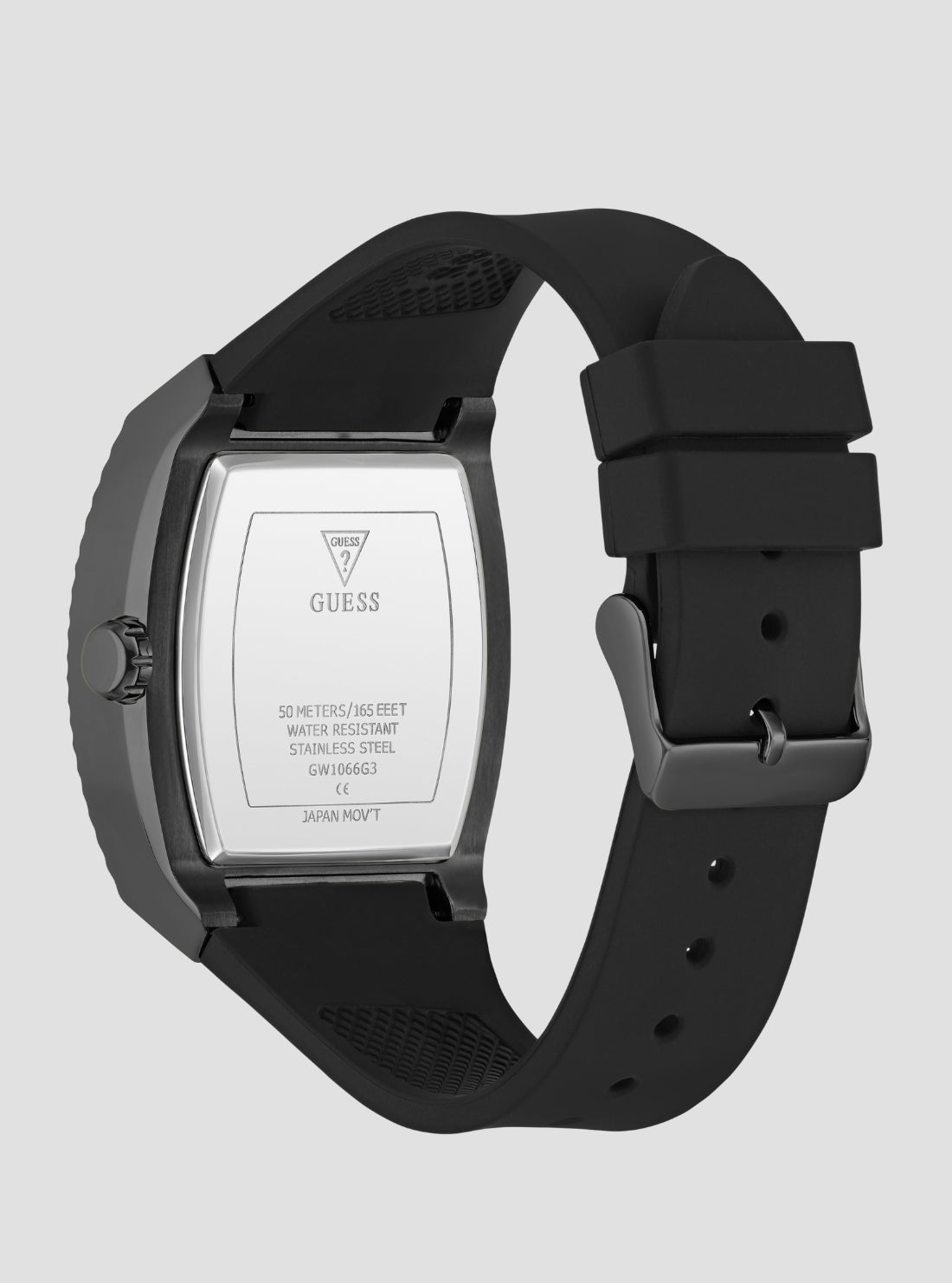 GUESS Accessories Black Phoenix Watch GW1066G3 Back View