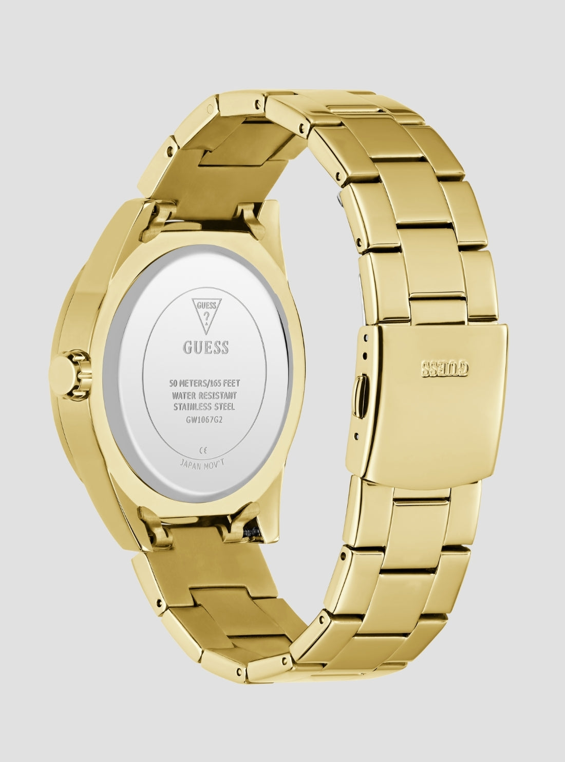 GUESS Accessories Gold Orion Watch GW1067G2 Back View