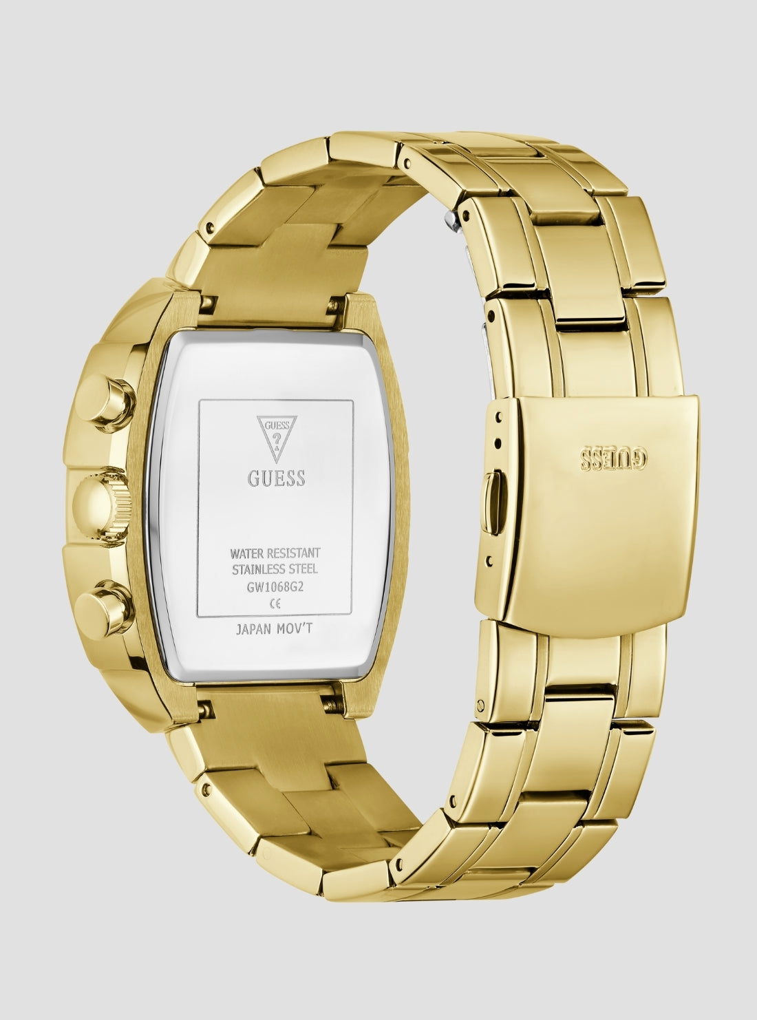 GUESS Accessories Gold Phoenix Quantum Watch GW1068G2 Back View