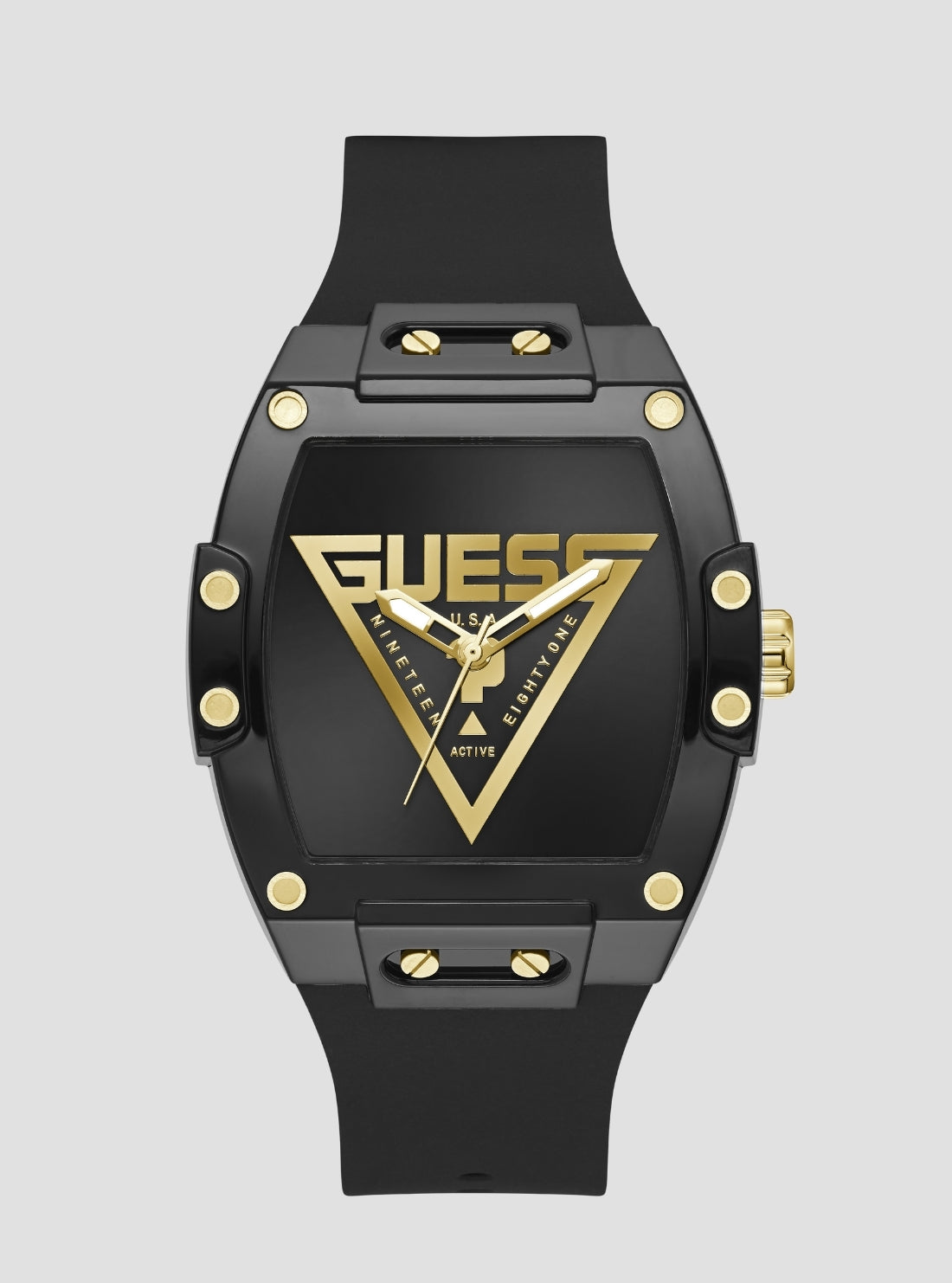 GUESS Accessories Black Phoenix Watch GW1072G2 Front View
