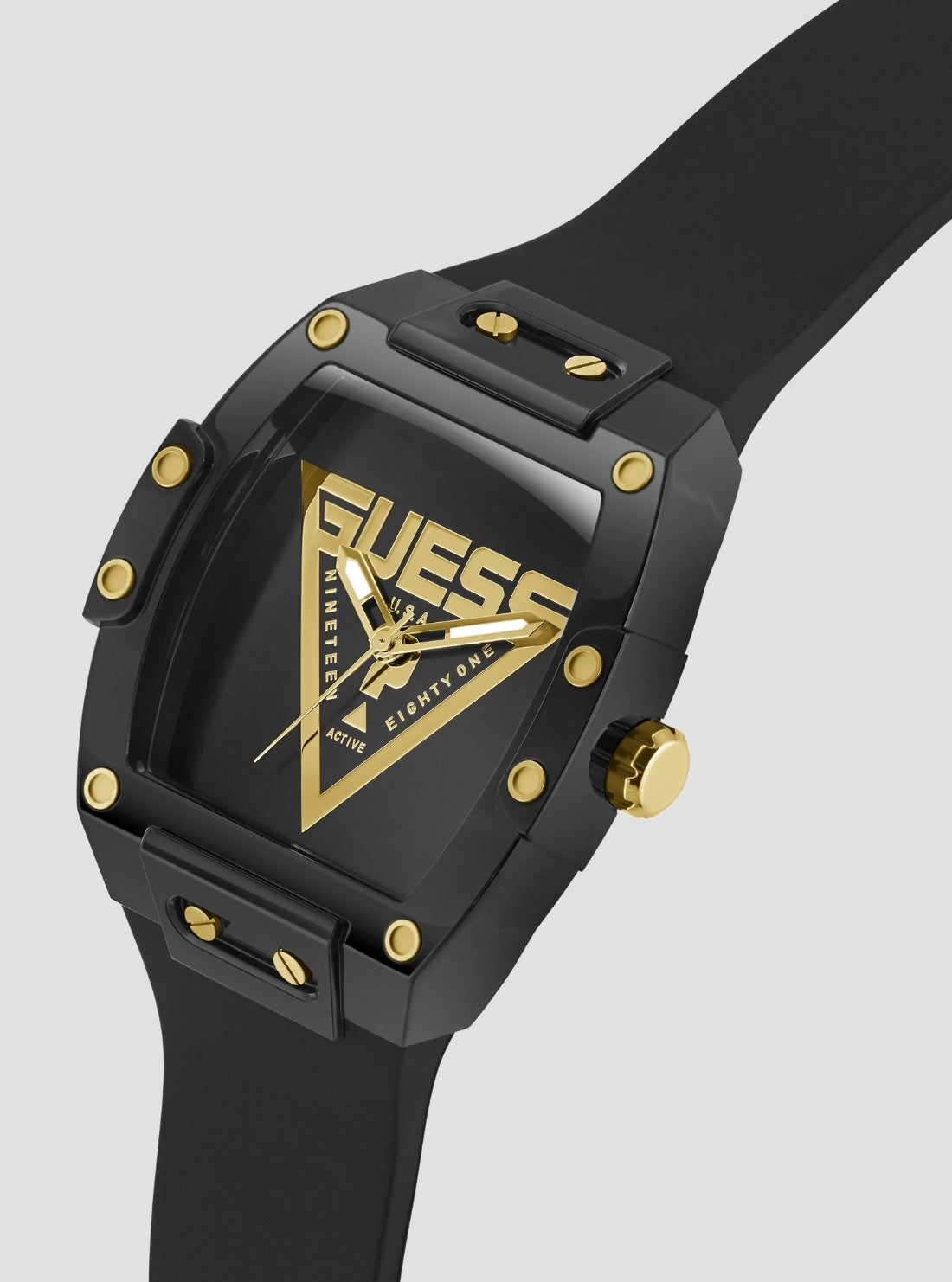 GUESS Accessories Black Phoenix Watch GW1072G2 Side View