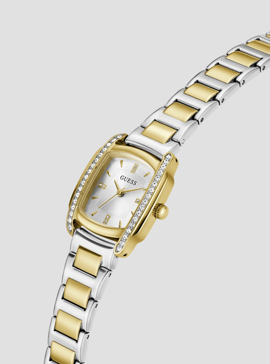 GUESS Accessories Silver Gold Etta Watch GW1096L3 Side VIew