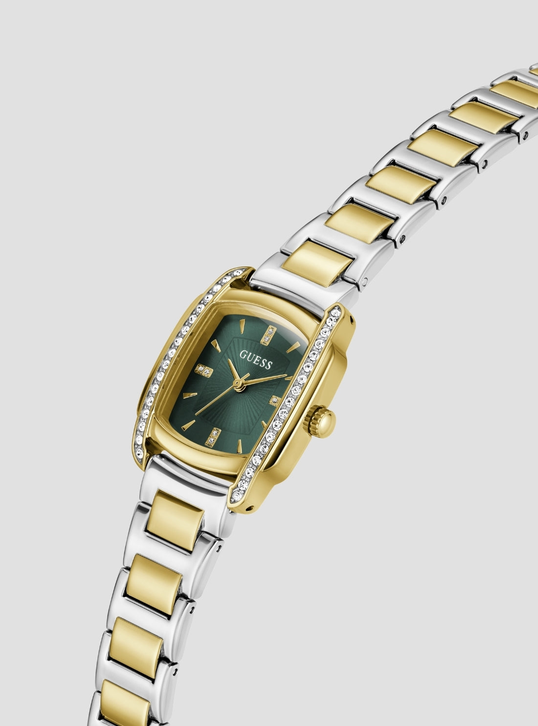 GUESS Accessories Silver Gold Etta Watch GW1096L7 Side View
