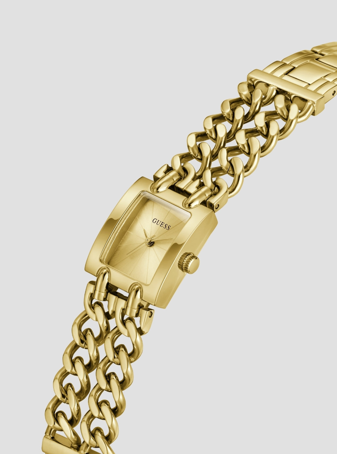 GUESS Accessories Gold Micro Mod Watch GW1112L2 Side View