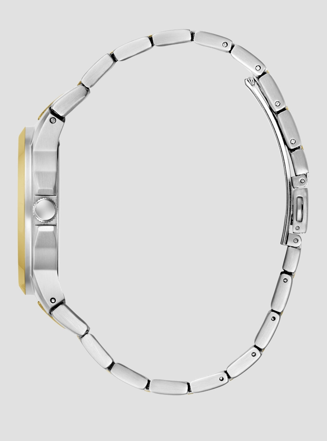 GUESS Accessories Silver Gold Archie Watch GW1121G4 Side View2