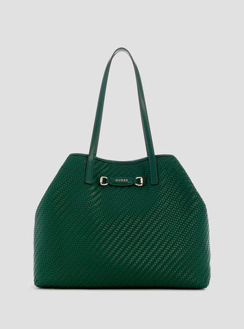 Green Vikky 2 in 1 Large Tote Bag