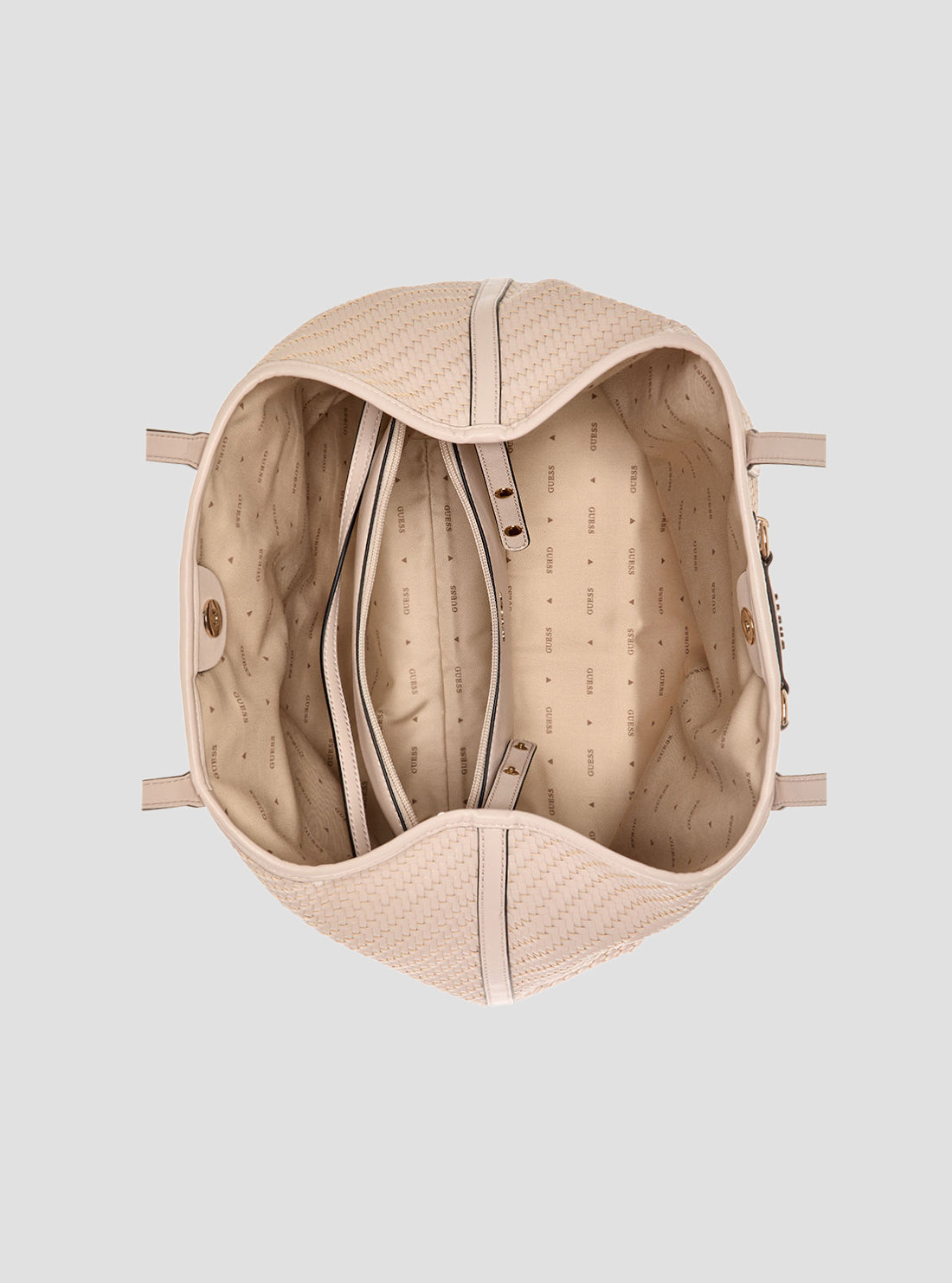Beige Vikky 2 Tote Bag GUESS beige-vikky-2-tote-bag-guess