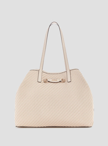 Beige Vikky 2 Tote Bag