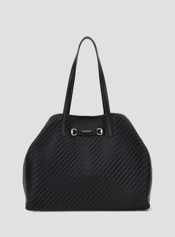 Black Vikky 2 in 1 Large Tote Bag