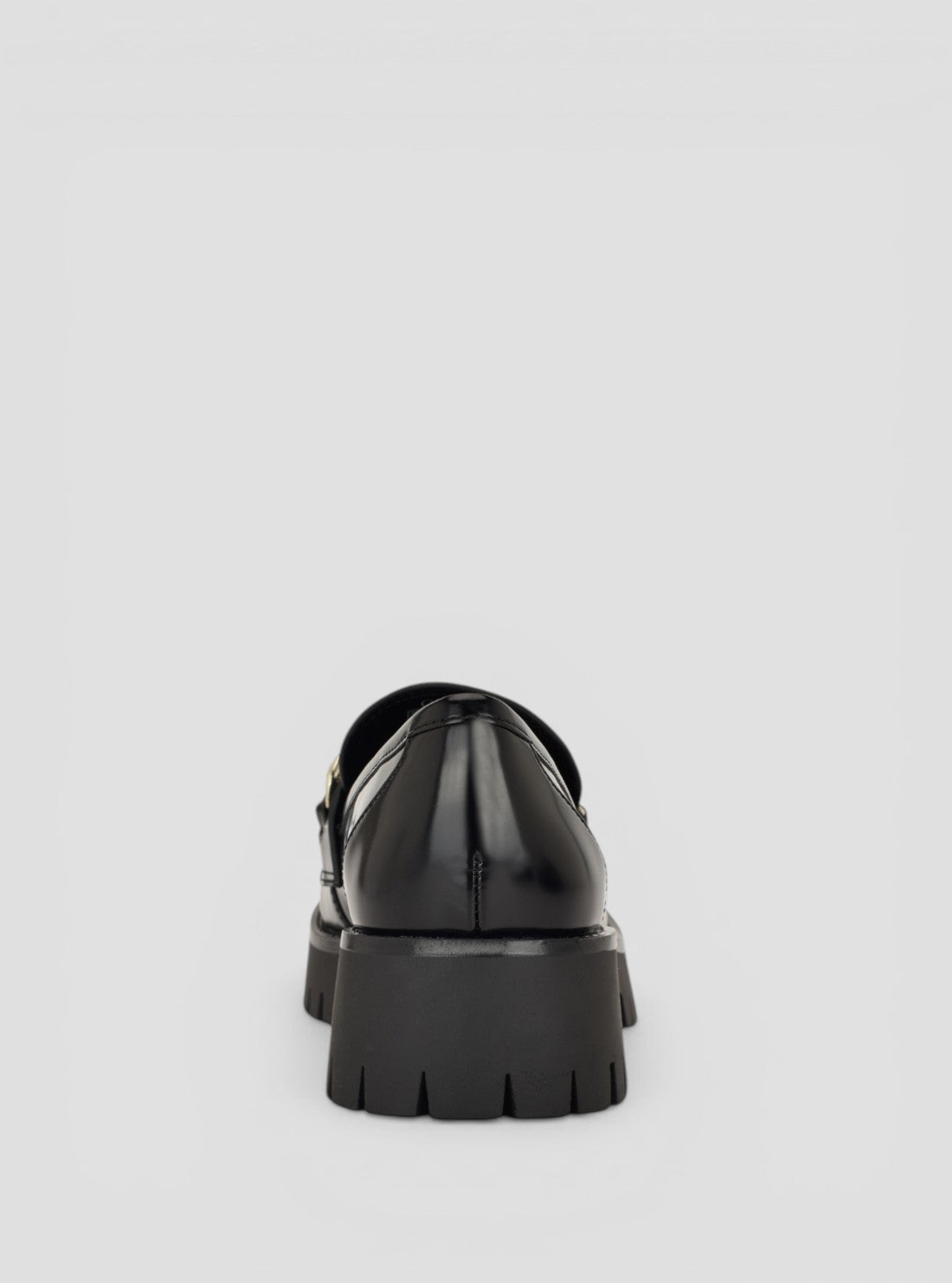 GUESS Footwear Black Almer Loafers ALMER Back View