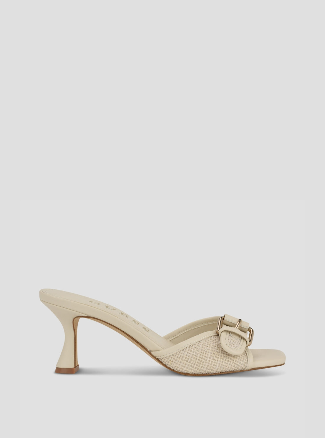 GUESS Footwear Beige Dista Kitten Heels DISTA3 Side View