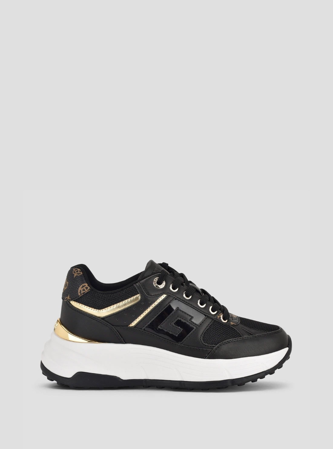 GUESS Footwear Black Fonzi Sneakers FONZI Side View