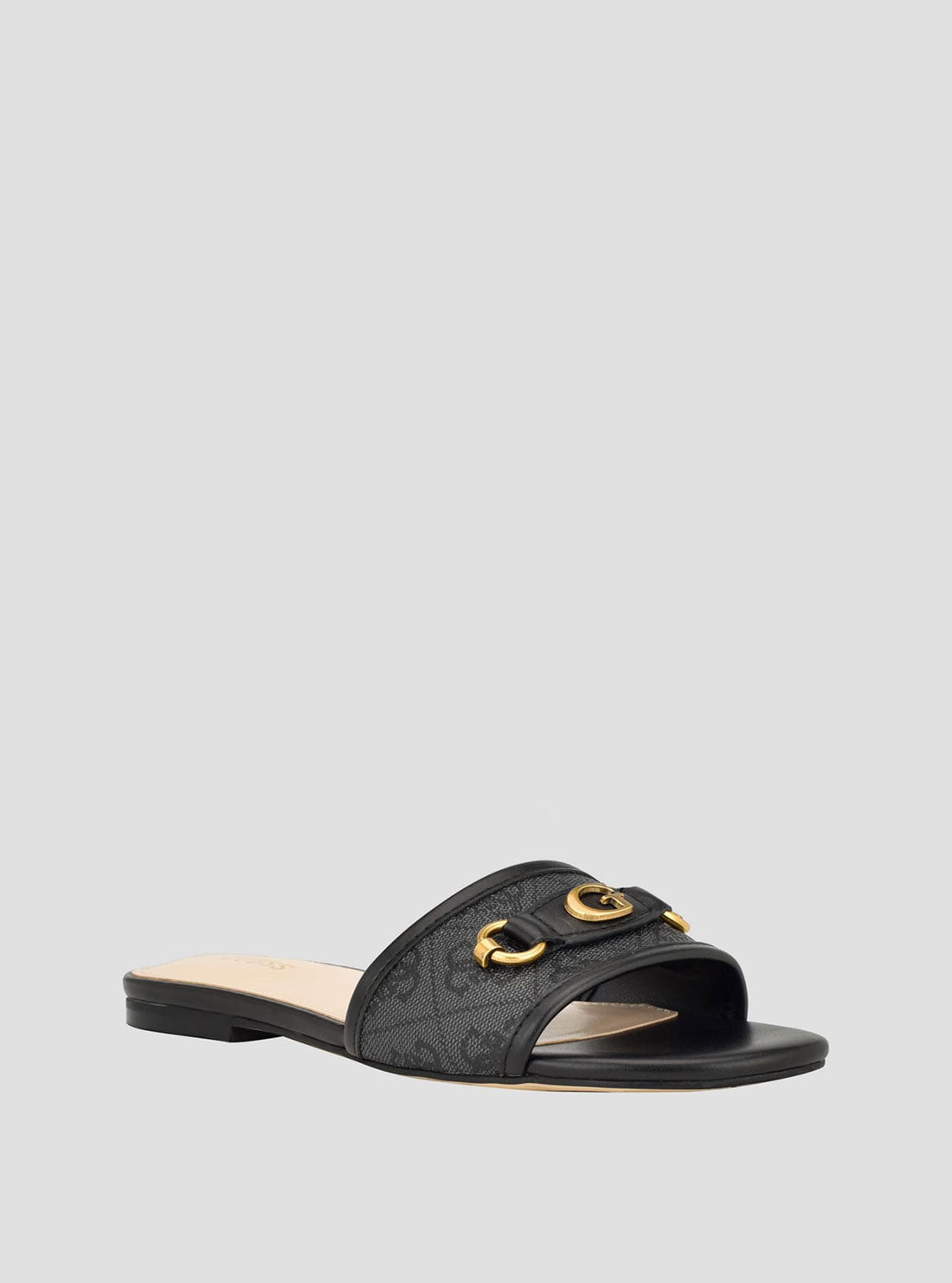 Black Logo Hammi Slide Sandal