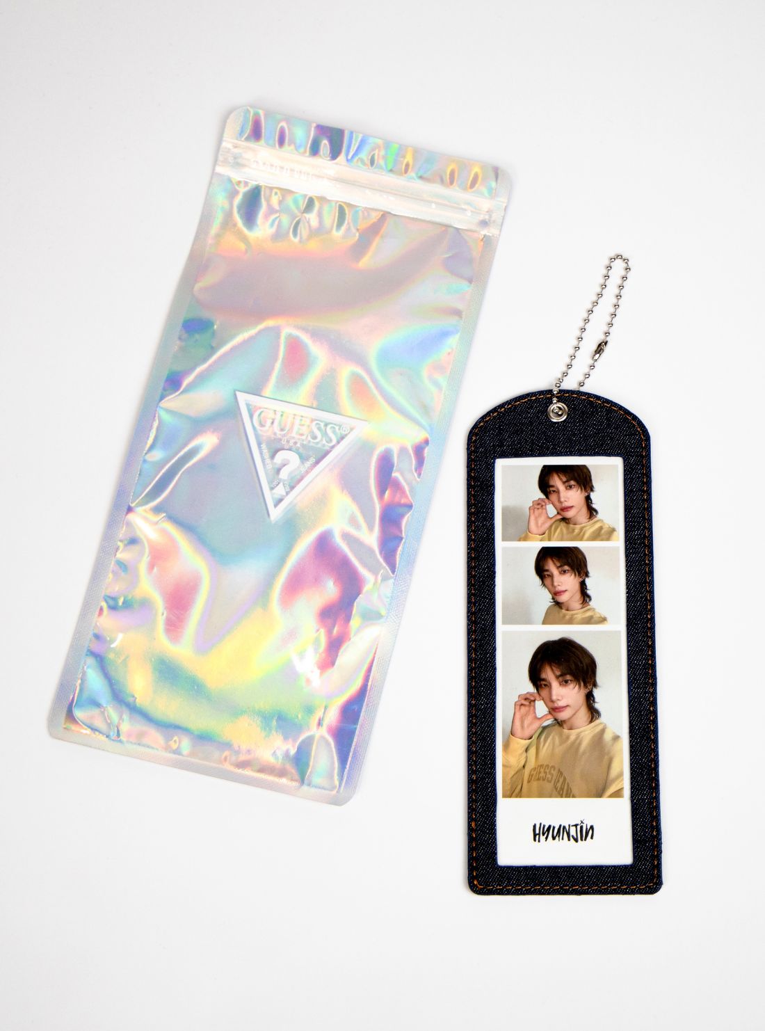 Hyunjin Denim Keyring_4