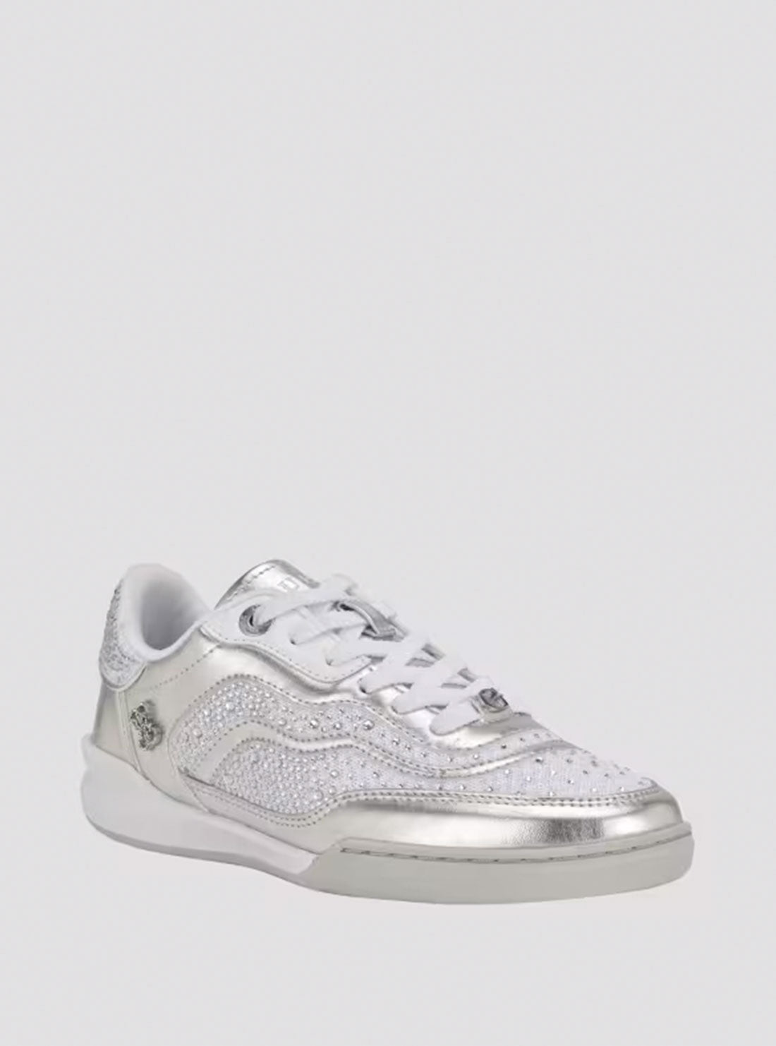 Silver Pritie Low-Top Sneakers GUESS - Main Image