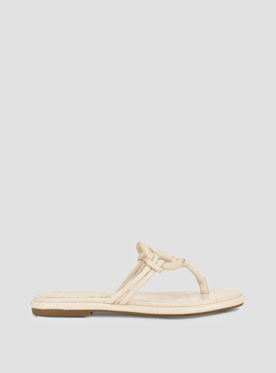 GUESS Footwear Ivory Saime Sandals SAIME Side View