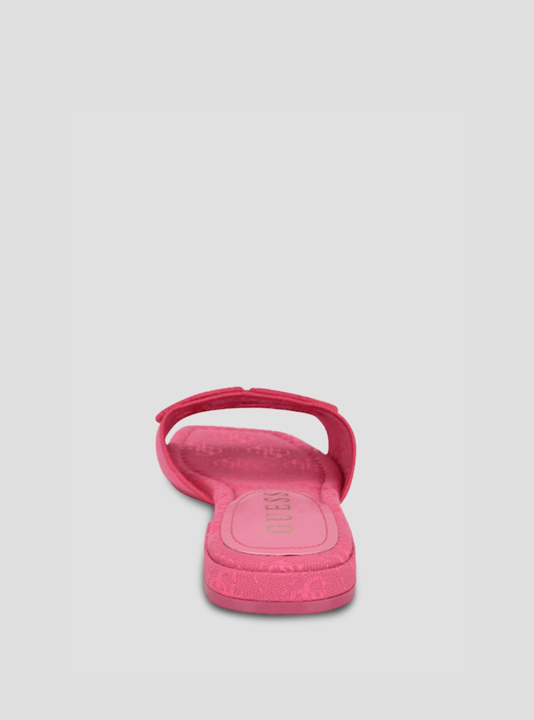 GUESS Footwear Pink Tarishae Slides TARISHAE Back View