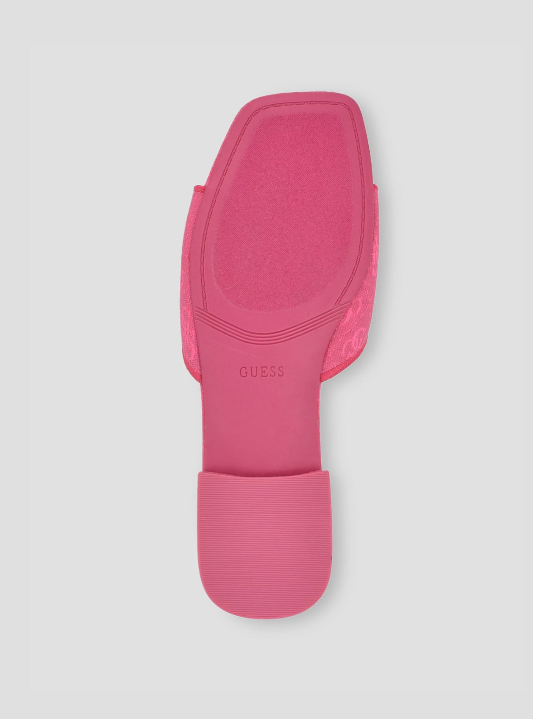 GUESS Footwear Pink Tarishae Slides TARISHAE Bottom View