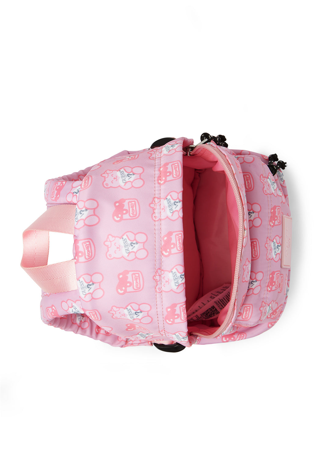 guess pink mini backpack Quilted Pink Teddy Mini Me Backpack