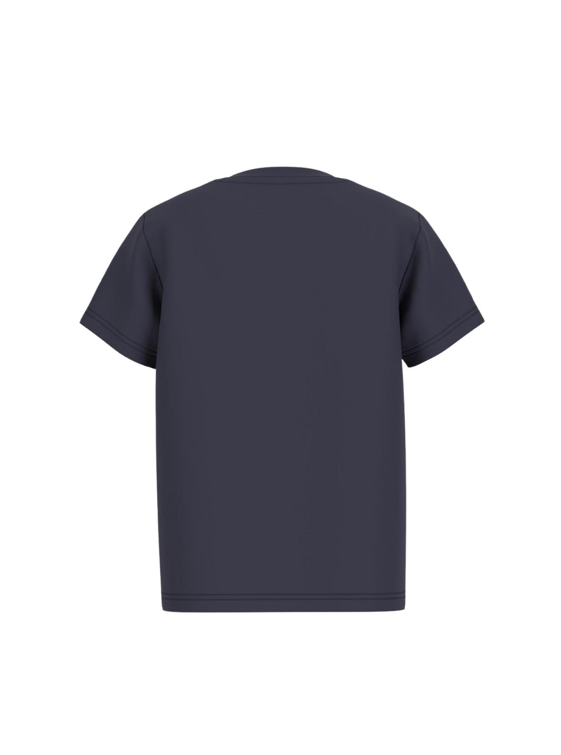 GUESS Kids Blue Teddy Bear Short Sleeve T-shirt H4BJ06I3Z14 Back View