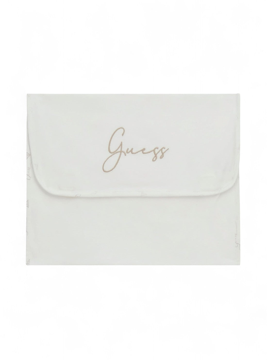 GUESS Kids White 3-Piece Essentials Baby Gift Set Front View_2